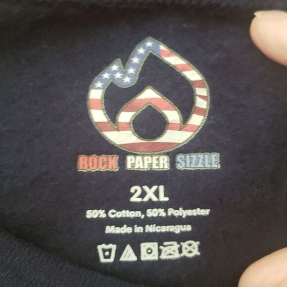 Like New Rock Paper Sizzle "TRUMP- Take America Back" Pullover Sweatshirt Sz 2XL - Picture 4 of 4